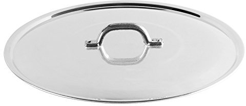 Pentole Agnelli FAMA2938 Coperchio in Alluminio, 38 cm, Argento