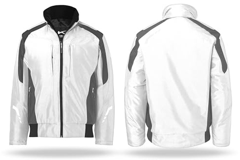 KÜBLER Workwear Unisex Jacke Classiq Organiq Größe 127.0 cm anthrazit (1er Pack)