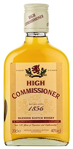 High Commissioner Blended Scotch Whisky 20cl Quarter Bottle