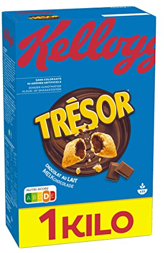 Céréales Trésor Kellogg's Chocolat au Lait - 1Kg