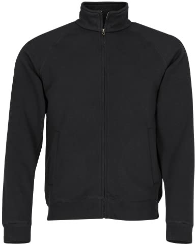 Fruit of the Loom: Sweat Jacket 62-228-0, Größe:2XL;Farbe:Black