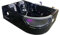 WHIRLPOOL BADEWANNE Pegaso CHROMOTERAPY NEU SPA 180 X 120 cm Full Düsen, Wasserfall, Led
