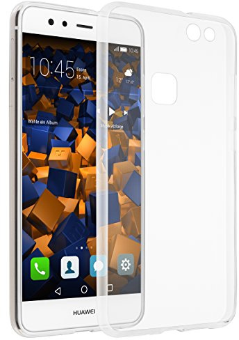 mumbi Hülle kompatibel mit Huawei P10 lite Handy Case Handyhülle dünn, transparent