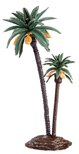 Hobbyfun 2er Palme 12 + 18 cm Figur Deko Urlaub Ferien Karibik Strand