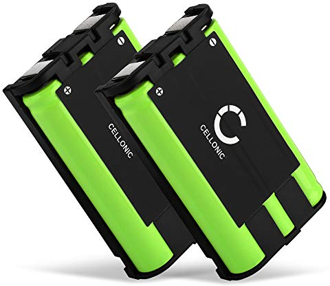 CELLONIC, Akku kompatibel mit General Electric TL26411, TL86411, TL96411 (850mAh, 3.6V) 2X Ersatzakku HHR-P104,Type 29