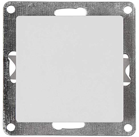 McPower 1534294 - Conmutador de cruce (250 V~/10 A, UP), color blanco