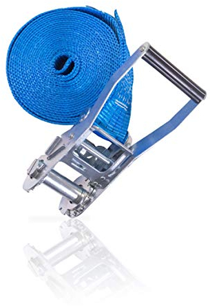 Dolezych Cinghia a Cricchetto Monoblocco, 4000 Dan, Lunghezza 8 M, Blu
