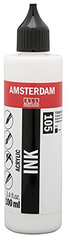 Amsterdam Acrylic Ink Bottle 100 ml Titanium white 105 (17211050)