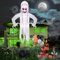 Kalolary 12 Fuß Halloween Aufblasbare Dekoration Ghost, Halloween Dekorationen Blow up Gartendekoration mit eingebauten leichten beängstigenden aufblasbaren für Gartengarten Rasen Indoor Outdoor Dekor