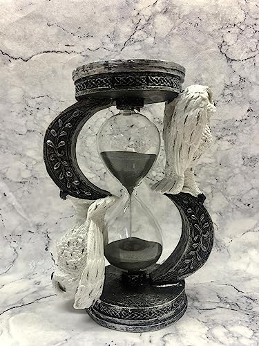 Osiris Trading UK Pentagramm Eulen Sanduhr Wicca-Stil Ornament heidnische Dekoration Hexerei Zauber