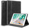 Gexmil Leder Hülle für iPad Pro 12,9 Zoll 2./1. Generation 2017/2015 Echt Leder Hülle Stoßfest, Smart Cover Automatischer Schlaf/Aufwachen,Einstellbarer Ständer rutschfest,Schwarz