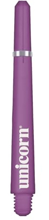 Unicorn Gripper 4 Dart-Schäfte, violett, Long 47.0 mm