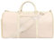 Kleidersack für Reisen, Handgepäck, wandelbarer Seesack mit Schuhfach, perfekt für Geschäftsreisen und Wochenendausflüge, Q Beige, Reise-Kleidersack