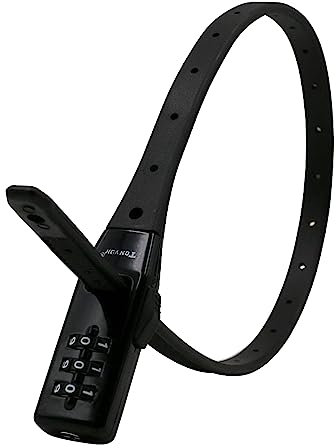 Cadenas à combinaison pour vélo - Cadenas à combinaison pour serrure de route - Serrure à cravate multi-usage - Serrure à combinaison - Cadenas de sécurité pour kayak