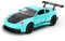 imtfzct 1/32 Porsche GT3RS Modellauto, Leichtmetallfahrzeug mit Pull Back Funktion, Kinderspielzeugauto mit Licht und Sound, Spielzeugauto, das die Tür öffnen kann, Geschenk für Kinder (blau)