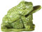 Jade Frog with Coin in Mouth 4.3 Wealth & Success Symbalized Money Frog Good Fortune Feng Shui Decor Decorative Frog Decor Gift for Business Friends & Relatives