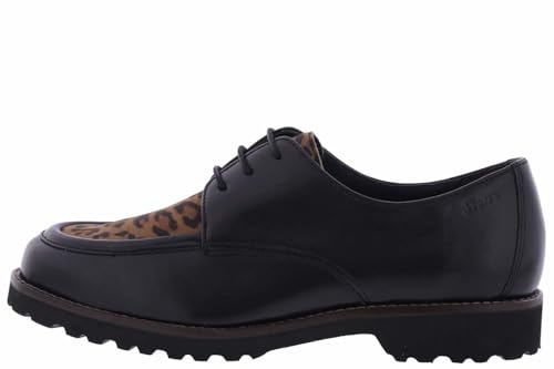 Sioux Damen Meredith Oxford-Schuh, Schwarz Karamell, 39 EU Weit