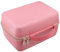 Khanka pour Liene Amber M100/M200 Imprimante Photo (10x15cm) étui Rigide de Transport avec Poche en Filet pour Accessoires Liene DHP513 4x6'', Sac Uniquement (Rose)