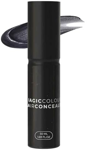 Tiveno Haar-Abdeckcreme, Scalp Concealer für voller aussehendes Haar, Wasserfest, Langanhaltender Natürliche Ansatz-Creme, Haar-Concealer-Creme für Männer und Frauen (Mittelbraun)