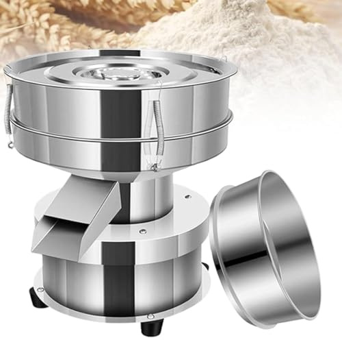 Hydravex 60/100 Mesh Electric Vibrating Sieve Machine Stainless Steel Automatic Vibrating Sieve Sifters for Powder Particles 15cm