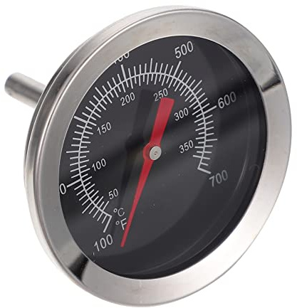PLAFOPE Ofenthermometer Bimetall Bbq Thermometer Hitzebeständig Großes Temperatureinheiten Robust für Backofen und Grill Präzise Temperaturmessung