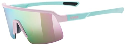 Uvex dyrt jr. - leichte, stylische Sportbrille mit verspiegelter Scheibe und Soft-Nasenpads und Soft-Bügeln für Kinder