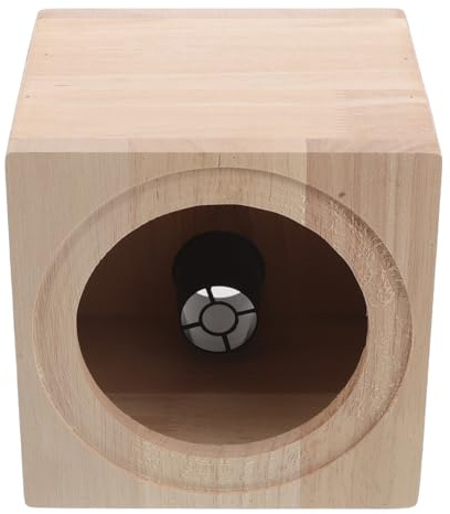 Cabilock Caisson de Basses en Bois 5 Pouces Ventilé pour Voiture, Enceinte Acoustique Vide Compatible Autoradio, Améliore Performance Sonore et Graves Puissants pour Système Audio Auto