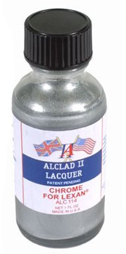 1oz. Bottle Chrome Lacquer for Lexan