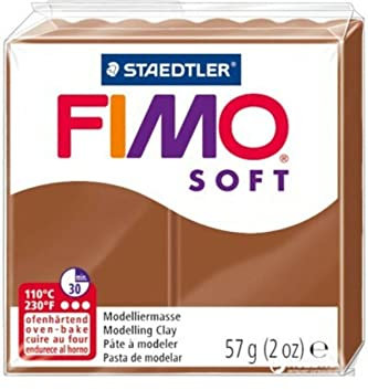Modelliermasse Fimo soft caramel, Modelliermasse, 57g, caramel
