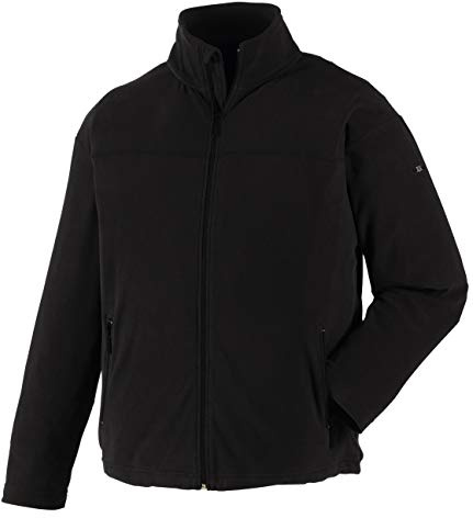 teXXor Microfleece-Jacke Bergen Arbeitsjacke Basic, 3XL, schwarz, 8718