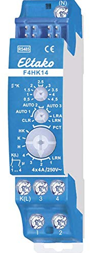 Eltako RS485-Bus-Aktor 4-Kanal-Heiz-Kühl-Relais, 1 Stück, F4HK14RS485