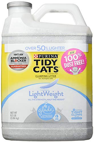 Tidy Katzen Katzenstreu, klumpend, Glade, leicht, 8.5-Pound Krug, 1 Stück