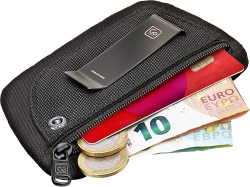 Go Travel RFID Money Belt - Hidden Under-Clothes Waist Wallet, Anti-Theft | Keeps your passport, cash, cards & documents safe from pickpockets, theft and skimming - discreet security abroad. Ref 682.