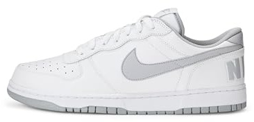 Nike Men's Big Low Shoes, White/Wolf Grey, 10.5