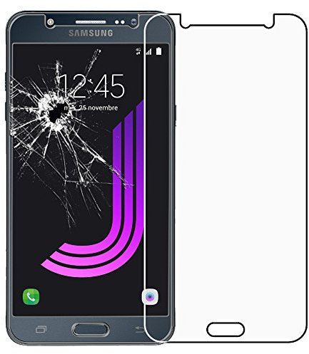 ebestStar - Verre trempé Compatible avec Samsung J7 2016 Galaxy SM-J710F J710H Film Protection Ecran Vitre Protecteur Anti Casse, Anti-Rayure, Pose sans Bulles [Appareil: 151.7 x 76 x 7.8mm, 5.5'']