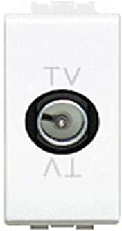 BTicino LN4202D Livinglight - Toma de TV Directa, 1 m