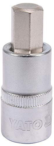 SOCKET BIT HEX 12 12MM L55MM