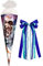Schultüte - Weltraum Astronaut - Space/Galactica - 50 cm - rund - incl. große 3-D Effekt Schleife - mit Tüllabschluß - Zuckertüte - Roth - mit/ohne ..