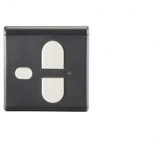 Sommer SOMtouch S10447-00002 2-Command Wireless Wall Switch Anthracite