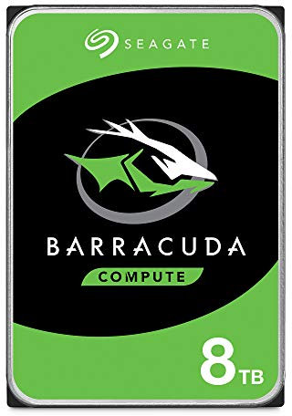 Seagate BarraCuda Pro 8TB Internal Hard Drive HDD – 3.5 Inch SATA 6 Gb/s 7200 RPM 256MB Cache for Computer Desktop PC - Amazon Exclusive - Frustration Free Packaging (ST8000DMZ004)