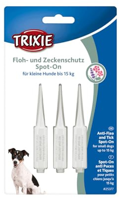 Spot On, Repelente Pulgas y Garrapatas Gatos, 3x1ml, para Perros