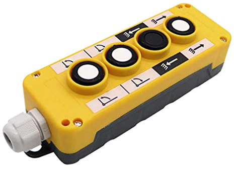 Hebebühne Drucktaster, Steuerung für Hebezeug Kran, 4 Tasten