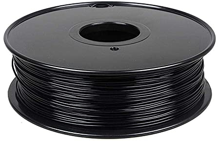 M I A POM-Filament, 1,75 mm, 3D-Drucker-Filament, 1 kg, mit Steifigkeit, Flexibilität, guter Kompression und Zugleistung, Schwarz (Farbe: Schwarz)