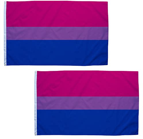 Xunny 9 x 152 cm große Bisexuelle Flagge