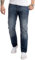 Rock Creek Herren Jeans Regular Fit Stretch Jeans Männerhose Herrenjeans Denim Hosen Herrenhose Straight Cut Stonewashed RC-2357 Blau W44 L34