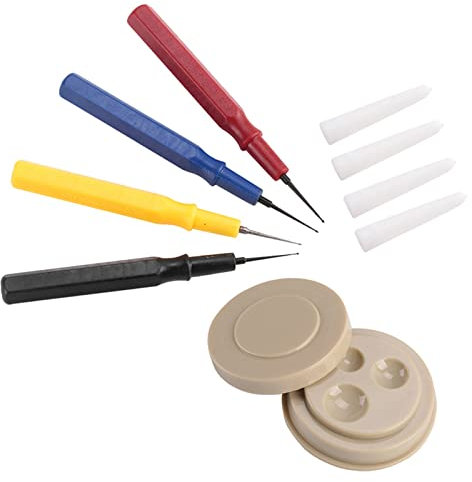 1 kit d'outils de réparation de montre, 4 aiguilles de stylo graisseur de tailles différentes avec 1 tasse d'huile pour la réparation d'horloges de montres d'horloger