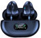 Wireless Headphones ,Earclip Wireless Headset Bluetooth 5.3 Bone Conduction Open Ear Headphones Waterproof Noise Cancelling HiFi Stereo Earbuds Ideal for Cycling, Running, Travel, Fitness, etc(Black)