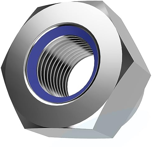 Offgridtec Dadi autobloccanti V2A in acciaio inox 304, M3, DIN 985, antiruggine, vestibilità sicura per uso interno ed esterno, design antivibrazione, prestazioni durevoli, confezione da 25