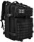 WOLT | Tactical Backpack for Men 45L Military Backpack Large 3 Day Molle Assault Pack Rucking Backpack for Survival Hiking, Black