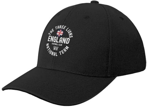 Baseballmütze Basecap England Fußball-England Fußball-Team England Baseball Cap Custom Cap Sonnenkappe Großformat Hut Derby Hut Golfbekleidung Herren Damen